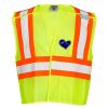 Unisex Contrasting Mesh Breakaway Vest Thumbnail